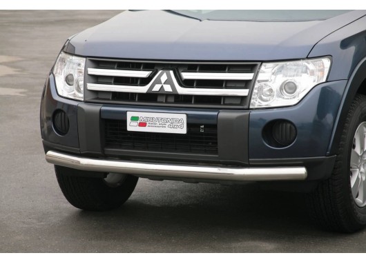 Протектор за предна броня Ø 76мм за Mitsubishi Pajero ( 2007 - 2011)