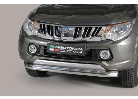 Протектор за предна броня Ø 76мм за Mitsubishi L200 ( 2015 - ) image