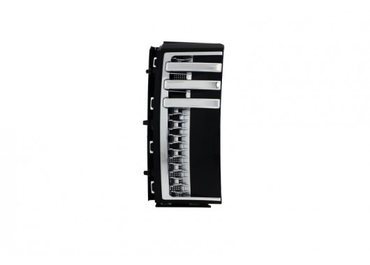 Range Rover Vogue III L322 2002-2012 Autobiography Side Vents Grilles Black Silver Edition New Design image