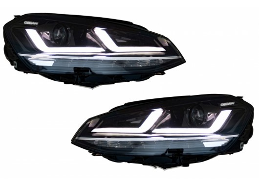 Комплект тунинг фарове Osram Full Led за VW Golf 7 (2012-2017) - хромирани