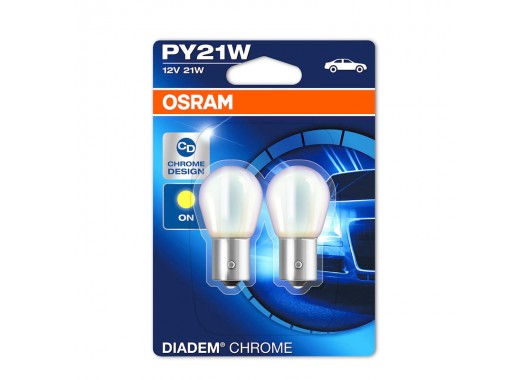 Комплект лампи PY21W Diadem Osram image