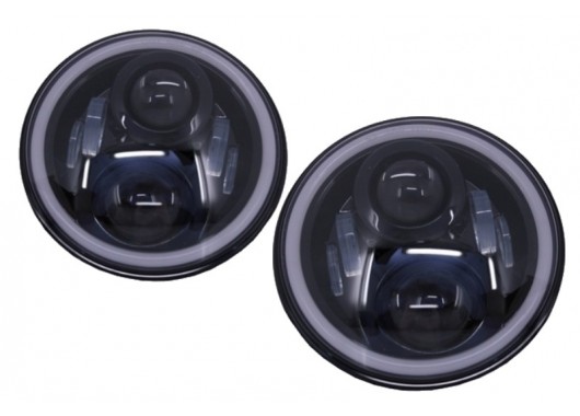 Комплект тунинг LED фарове за Jeep Wrangler, Hummer, Mercedes Benz, Land Rover image