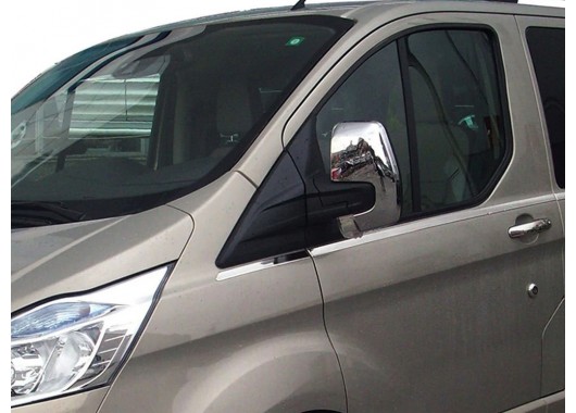 Хром капаци за огледала за Ford Transit Custom (2012-2021)
