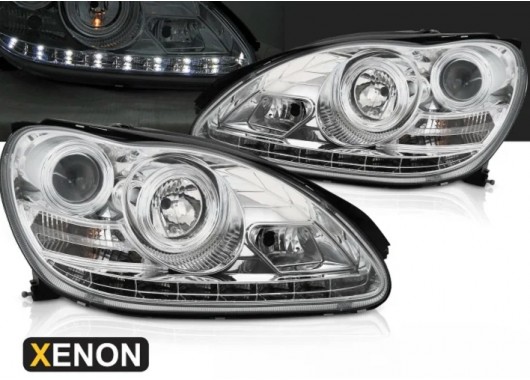 Комплект тунинг фарове за MERCEDES BENZ W220 (2002-2005) image