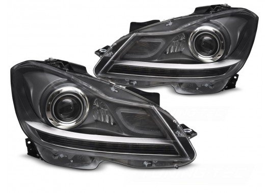 Комплект тунинг фарове за Mercedes Benz W204 (2011-2014) image