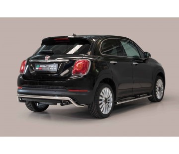 Протектор за задна броня Ø 50 мм за Fiat 500 X (2014 - )