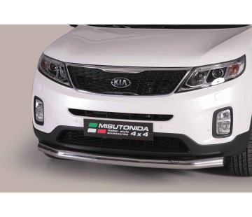 Протектор за предна броня Ø 76мм за Kia Sorento (2012 - 2015)