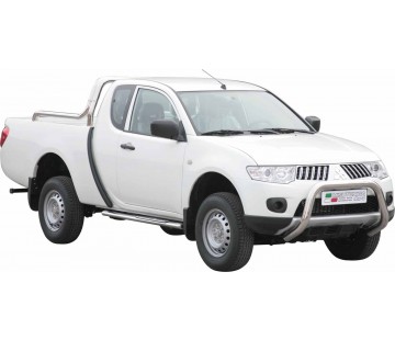 Дизайнерски странични протектори за Mitsubishi L200 2 врати ( 2010 - 2014 )