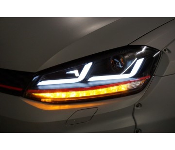 Комплект тунинг фарове Osram Full Led за VW Golf 7 (2012-2017) - GTI дизайн