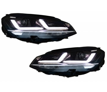 Комплект тунинг фарове Osram Full Led за VW Golf 7 (2012-2017) - хромирани