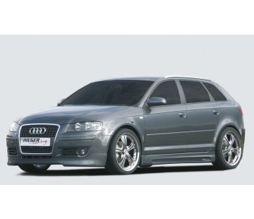 Комплект тунинг прагове Rieger за Audi A3 (2003-2008)