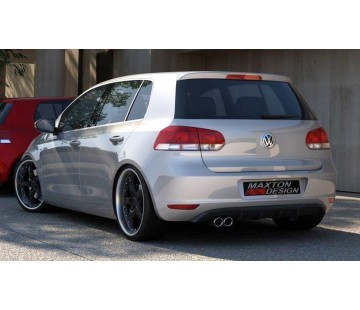 Дифузьор за задна броня Maxton design за VW Golf 6 (2008-2012)