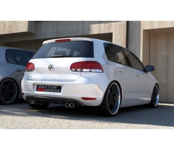 Дифузьор за задна броня Maxton design за VW Golf 6 (2008-2012)