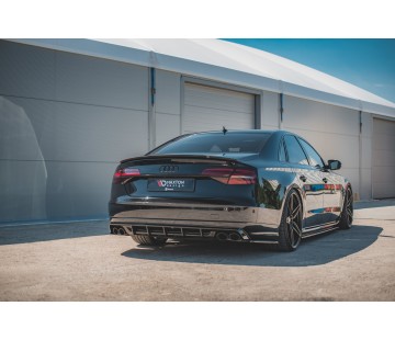 Дифузьор за задна броня Maxton design за Audi S8 D4 (2015-2017)