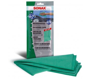 Микрофибърна кърпа за почистване на стъкло Sonax 40x50 см