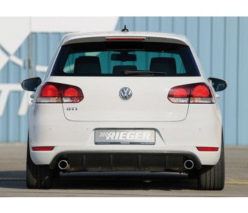 Дифузьор за задна броня Rieger за VW Golf 6 GTI (2009-2013)