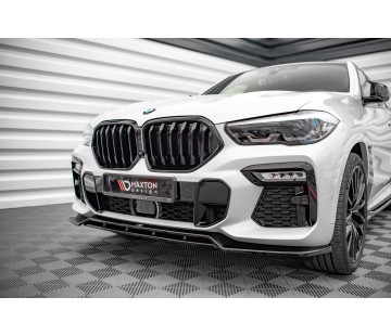 Спойлер за предна броня Maxton design за BMW X6 G06 M-pack (2019-)