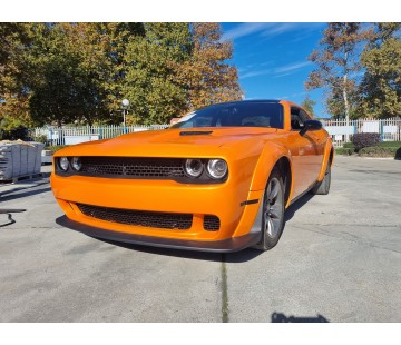 Тунинг предна броня Demon и комплект раздувки за калници за Dodge Challenger (2015-2021)