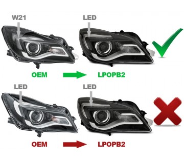 Комплект тунинг фарове за Opel Insignia (2013-2017)