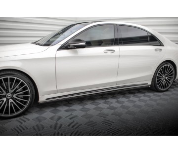 Добавки за прагове Maxton design за Mercedes Benz W222 (2013-2020)