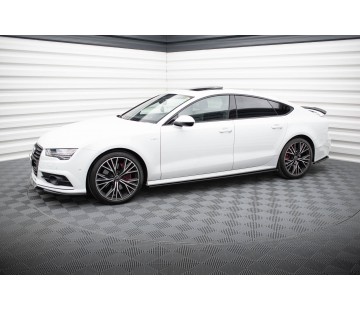 Добавки за прагове Maxton design за Audi A7 S-line (2014-2018)