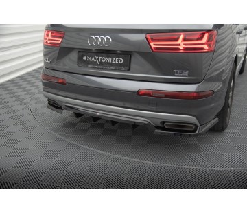 Добавка за задна броня Maxton design за Audi Q7 (2015-2019)