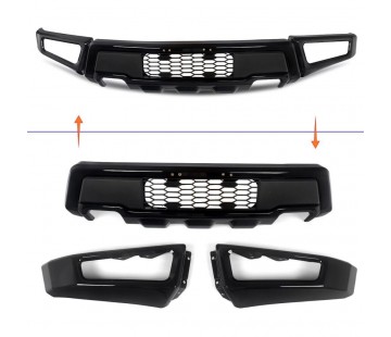 Метална предна броня Raptor дизайн за Ford F-150 (2015-2017)