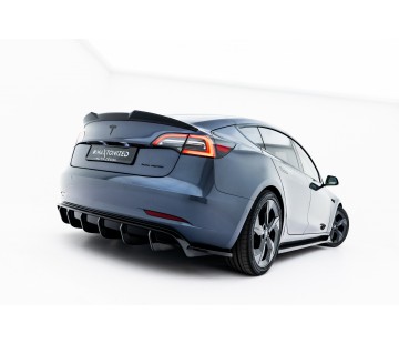 Дифузьор за задна броня Maxton design за Tesla Model 3 (2017-2023)